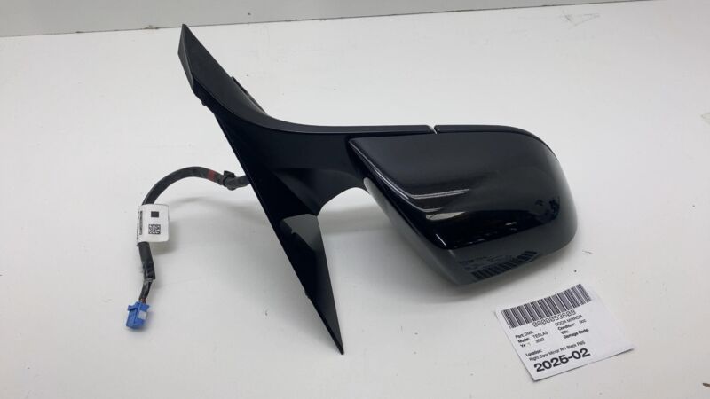 ⭕ 21-25 Tesla Model 3 Front Right Exterior Rear View Door Mirror RH Black PBSB