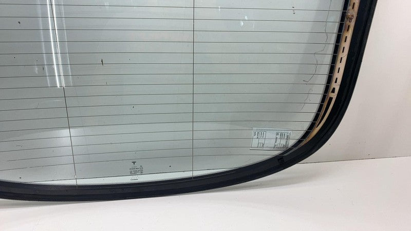 ⭕️2012-2017 Tesla Model S Rear Tailgate Liftgate Trunk Lid Back Window Glass OEM