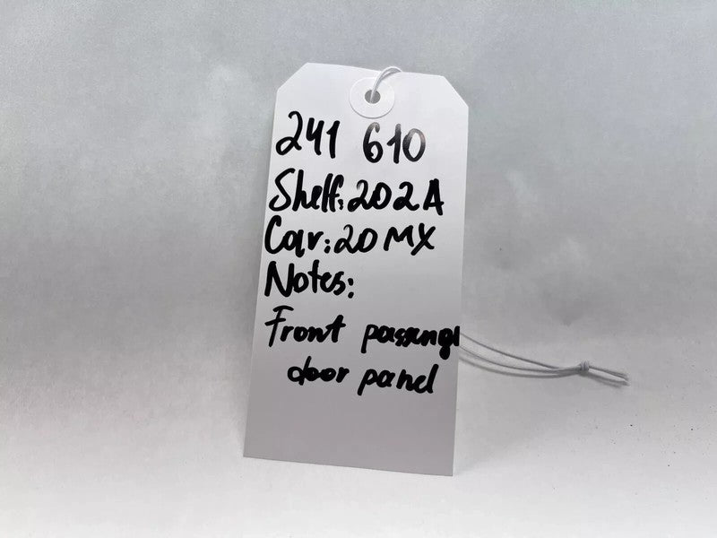 ⭕ 16-20 Model X Front Right Door Panel Trim Card Cover w/ Molding 1055