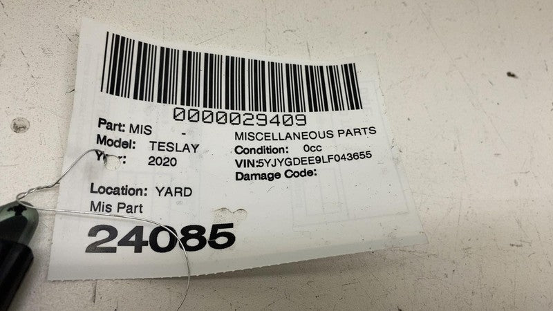 ⭕ 12-20 Tesla Model S Front Right Door Window Corner Vent Quarter Glas