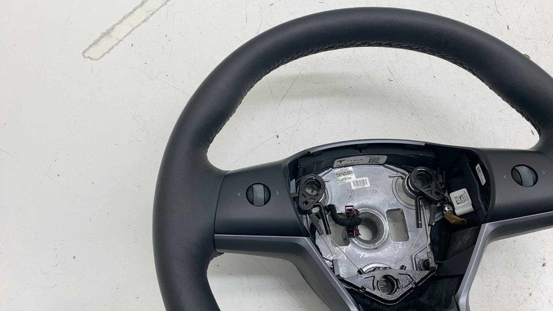 ⭕ 2021-2023 Tesla Model 3 Steering Wheel Assy Leather Black Heated 149