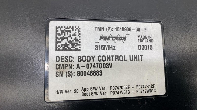 ⭕ 12-20 Tesla Model S Body Controller BCM Control Module (315MHZ) 1010