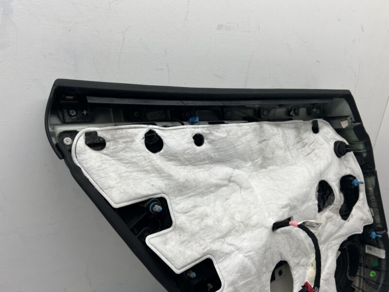 2021-2023 Tesla Model S Rear Passenger Side Panel Door Trim Card Right Assembly