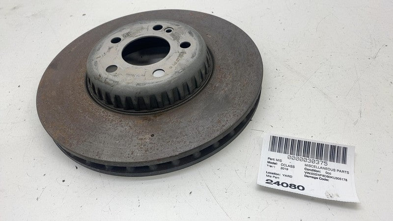 A0004212712 ⭕ 15-20 Mercedes-Benz C300 W205 Front Left or Right Brake Disc Rotor A0004212712