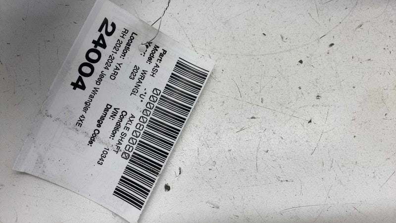 10043856 ⭕2021-2024 Jeep Wrangler 4XE Sahara Front Right Axle Shaft Halfshaft RH 10043856