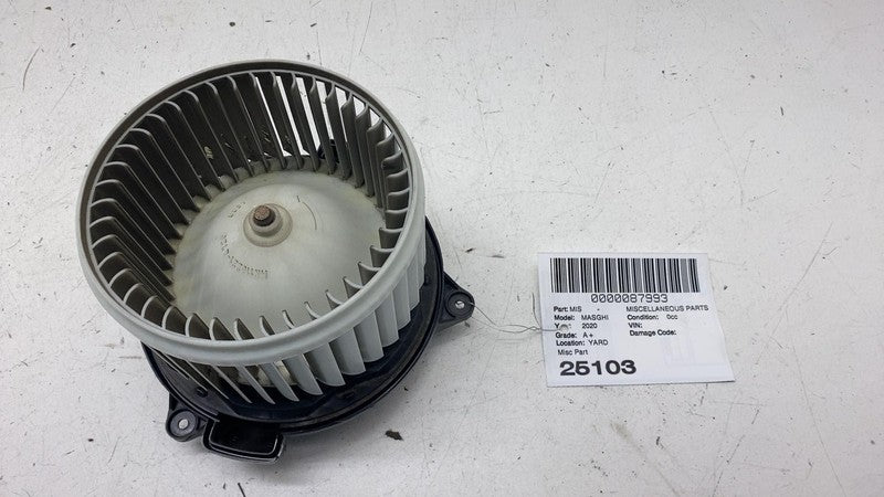 KFB1512VX ⭕ 2014-2020 Maserati Ghibli AC Air Conditioner Heater Blower Motor Fan KFB1512VX