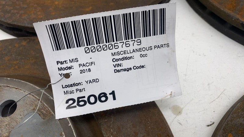 ⭕ 2017-2019 Chrysler Pacifica SET of 4 Front & Rear Brake Disc Rotor Assembly