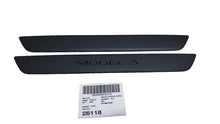 ⭕ 17-23 Model 3 Front Left & Right Door Sill Scuff Plate Trim Panel 1504763-00-C