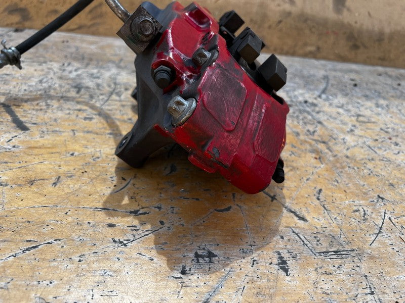 ⭕ 2012-2020 Tesla Model S Front Driver Side Caliper Red w/ Brake Hose 