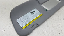 ⭕ 25-26 Tesla Model Y Front Driver Side Windshield Sunvisor Gray Sun Visor Left