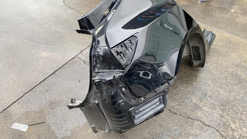 ⭕ 2021-2023 Tesla Model 3 Rear Right Quarter Panel Cutout RH Black PBSB