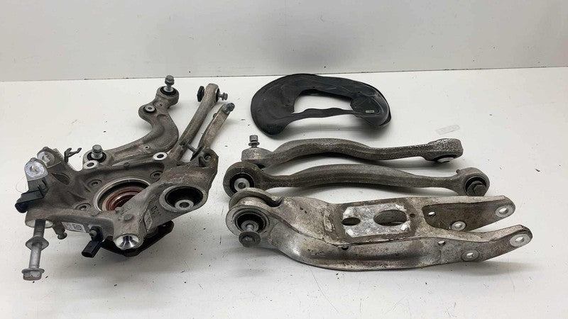 4KE505459C ⭕2019-2023 Audi e-Tron Rear Driver Side Spindle Knuckle w/ Control Arm Link Left