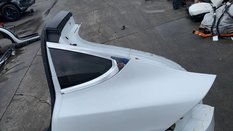 ⭕ 16-20 Tesla Model X MX Rear Left Quarter Panel Structural Cutout LH White PPSW