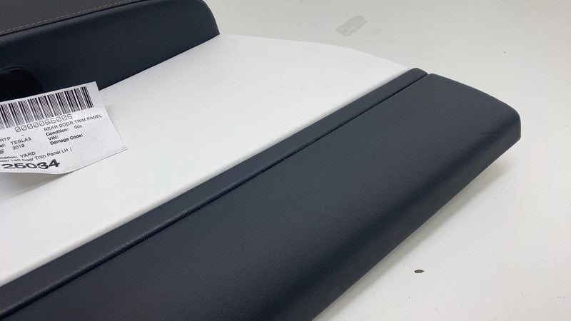 1090413-02-L ⭕ 17-20 Tesla Model 3 Rear Left Interior Door Panel Trim Card Cover 1090413-02-L