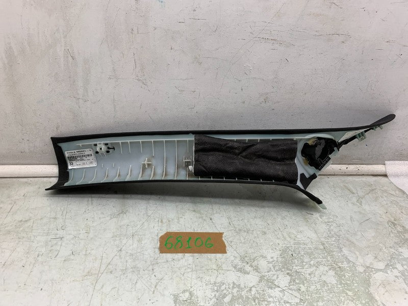 1007440 02 K ⭕2012-2020 Tesla Model S Upper A-Pillar Trim Cover Panel Right Side 1007440-02-K