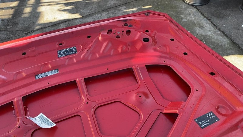 2012-2018 BMW 3-Series 328d 328i 320i 330i 428i Hood Bonnet Panel Assembly Red