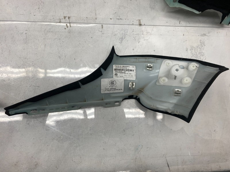 ⭕ 16-20 Tesla Model S SET of Ceiling Headliner Sunvisor Upper A + B + 