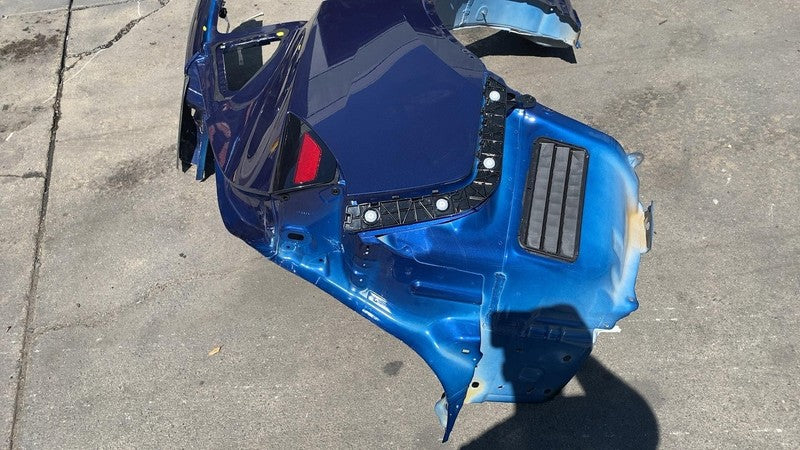 ⭕ 2020-2023 Tesla Model Y Rear Right Quarter Panel Structural Cutout Blue PPSB