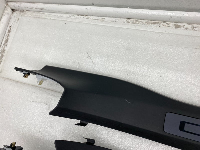 1496499 00 A ⭕16-20 Tesla Model X Front Left & Right Door Sill Trim 1496499-00-A/1496500-00-A