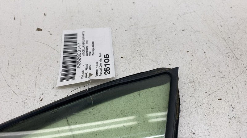 6821647020 ⭕ 23-25 Toyota Prius Front Driver Side Door Vent Window Glass Left 68216-47020