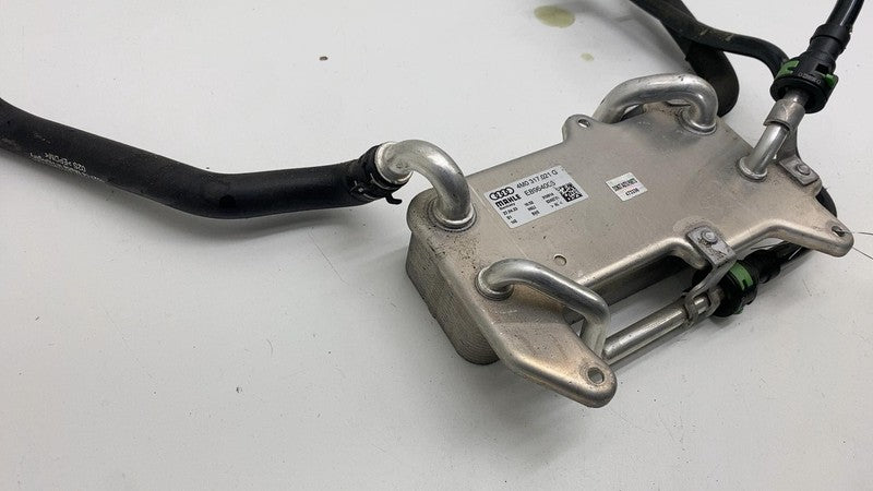 ⭕ 2018-2024 Porsche Cayenne Transmission Oil Cooler w/ Hose Pipe Tube 