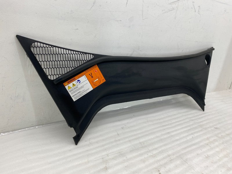 ⭕ 2012-2015 Tesla Model S Rear Under Hood Apron Windshield Cowl Vent Cover Trim