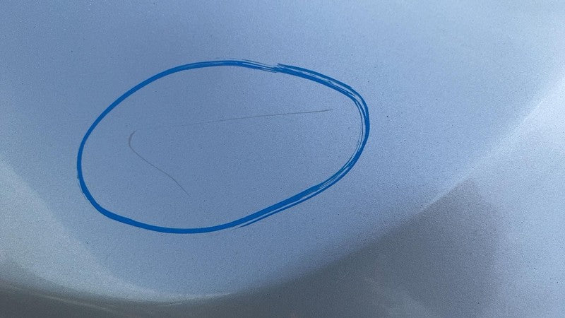 2011-2014 Porsche Cayenne Rear Bumper Fascia Cover w/o Park Assist Sil