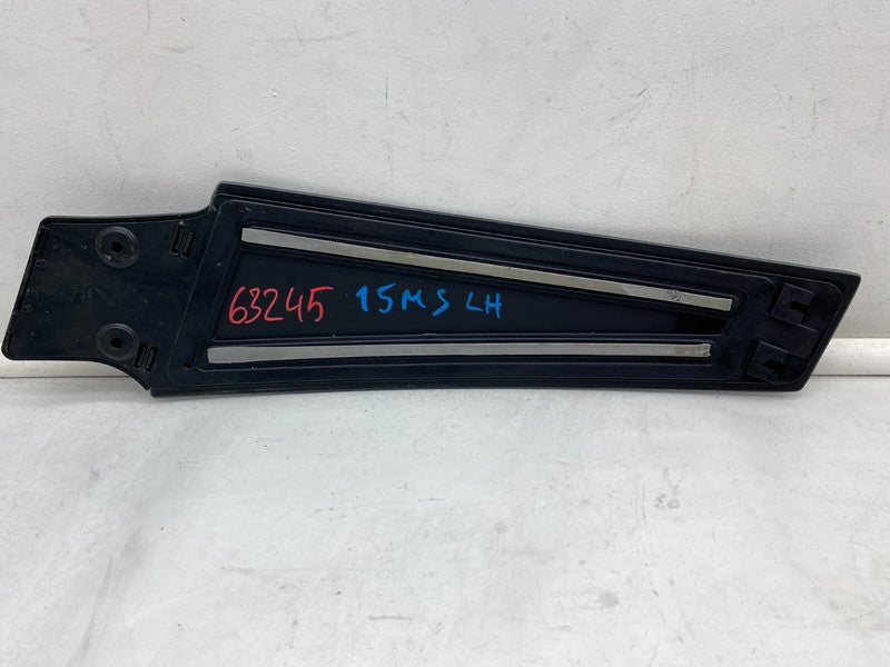 ⭕ 2012-2020 Tesla Model S MS Left Exterior B-Pillar Applique Glass Trim Cover LH