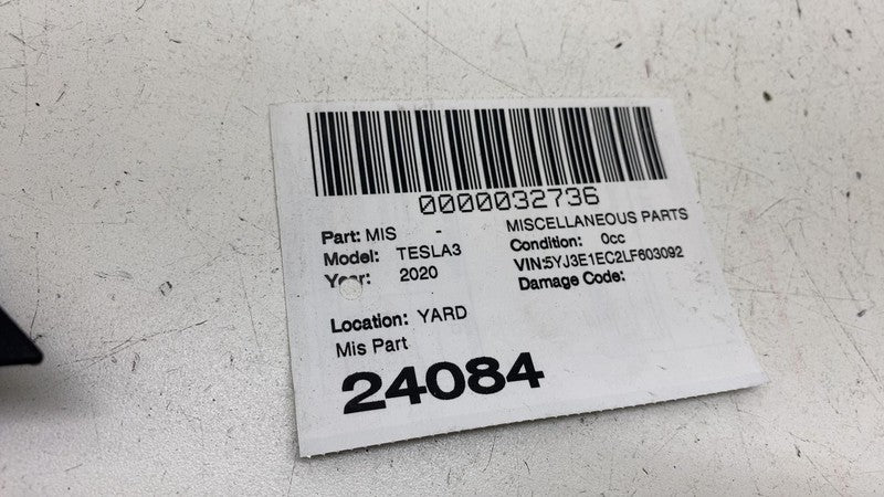 108336100D ⭕ 2017-2023 Tesla Model 3 Y Front Dash End Cap Cover Trim Left OEM 1083361-00-D