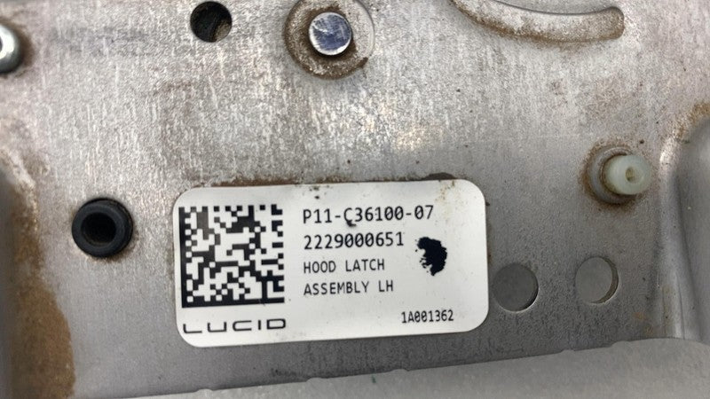 P11-C36100-07 ⭕ 2022-2024 Lucid Air Left Hood Latch Actuator Motor Assembly LH P11-C36100-07