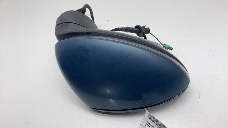 2225.6166BG5D ⭕ 19-23 Cayenne Right Power Folding Door Mirror w/ Blind Spot Blue RH (No Glass)