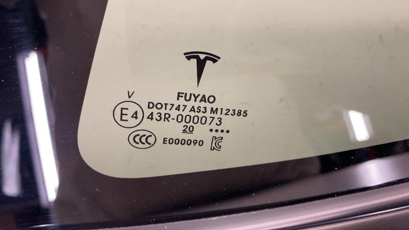 ⭕20-23 Tesla Model Y Rear Driver Side Quarter QTR Window Glass Left 14