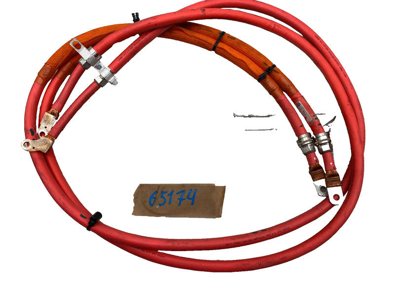 ⭕ 12-15 Model S MS Rear HV Junction Box to Charge Port Wiring Cable 10