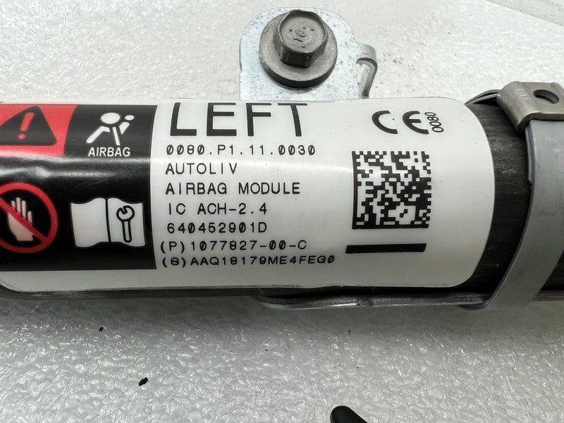 1077827-00-C ⭕ 2017-2023 Tesla Model 3 M3 Driver Side Curtain Airbag Module Left 1077827-00-C