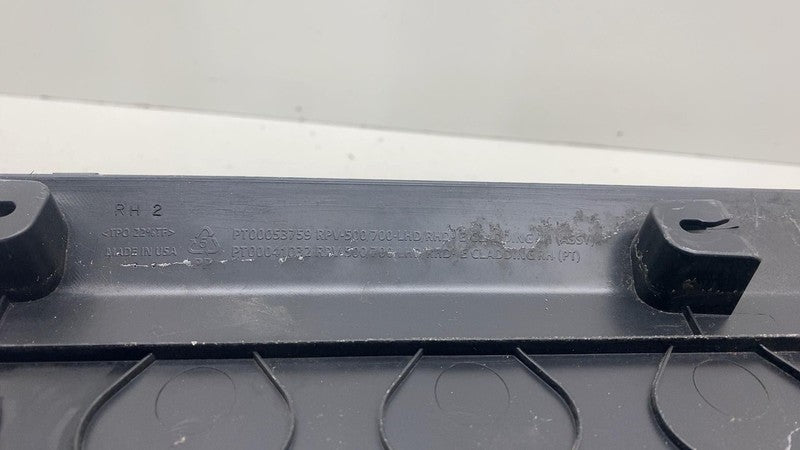 ⭕ 2022 Rivian EDV-700 Rear Passenger Wheel Arch Cladding Cover Right P