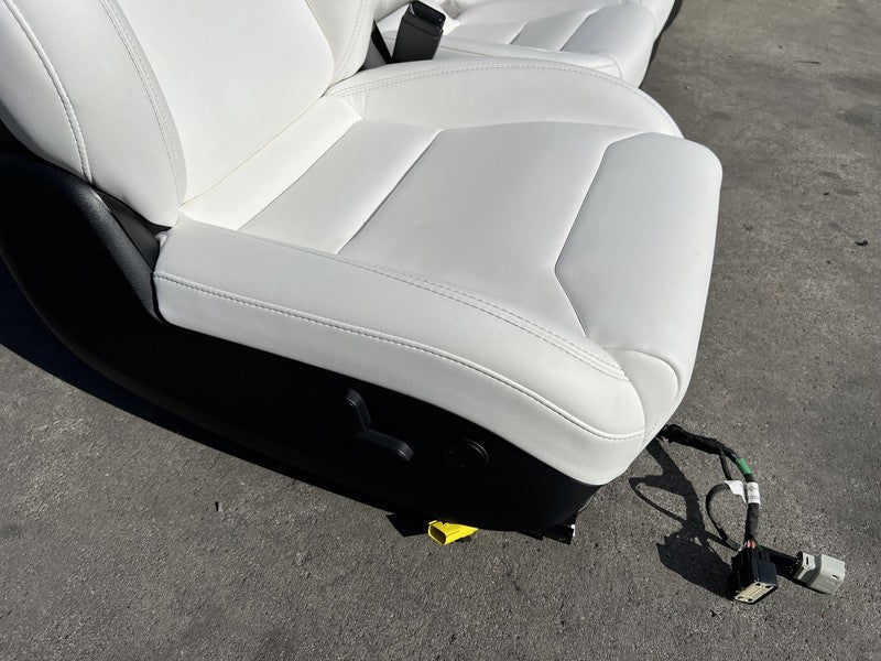 ⭕ 18-20 Tesla Model S Left & Right Front Bucket Seat + Rear 2nd Row Se