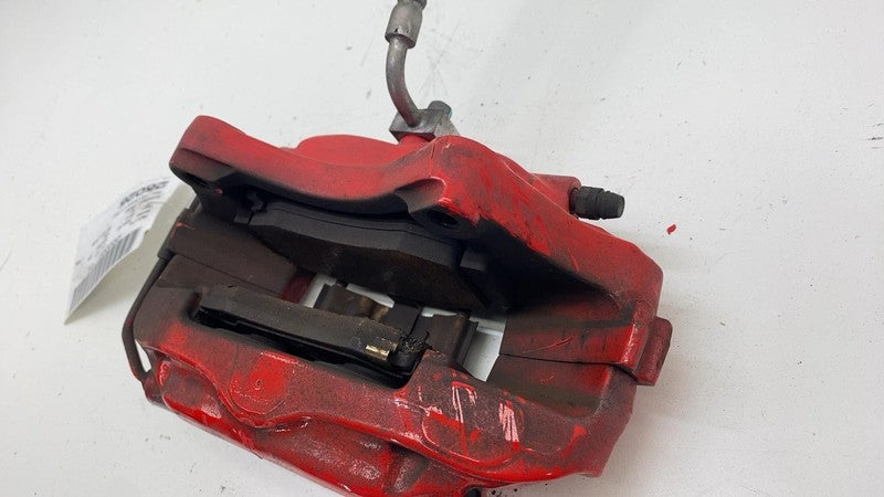 ⭕ 2012-2020 Tesla Model S Rear Driver Side Caliper Red w/ Brake Hose L