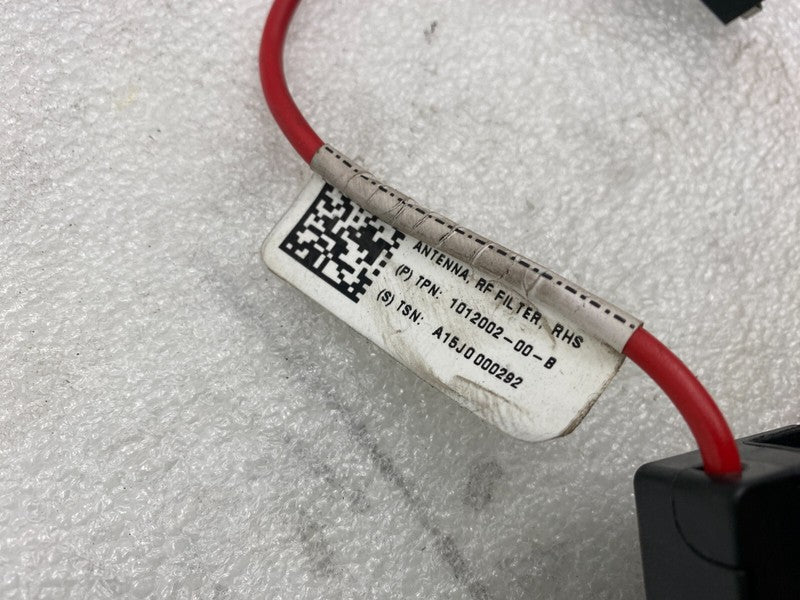 1012002 00 B 12-20 Model S X Rear Right Antenna Noise RF Filter Module Amplifier 1012002-00-B