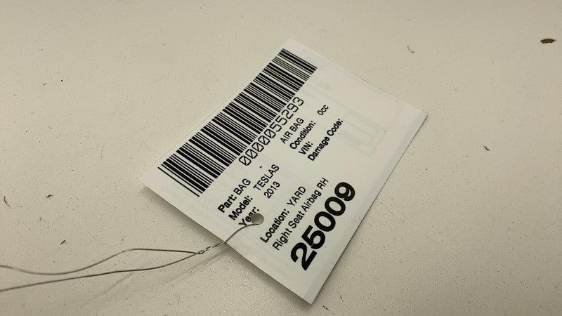 ⭕ 2012-2017 Tesla Model S MS Front Passenger Side Seat Airbag Right 10