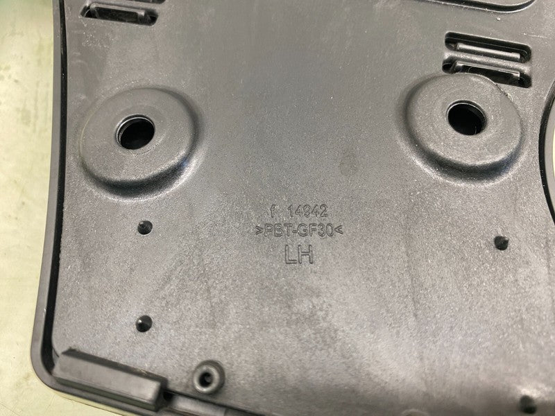 14942 ⭕ 2012-2015 Tesla Model S PAIR Left & Right B-Pillar Molding Applique Glass Trim