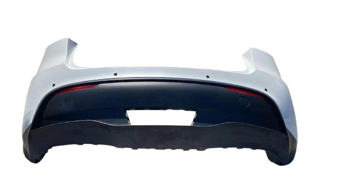 ⭕ 20-24 Model Y Rear Bumper Cover w/ Sensor Holes + Lower Valance Whit