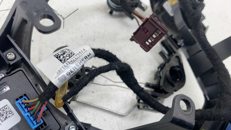 ⭕ 17-23 Model 3 M3 Steering Wheel Gray Bezel Trim W/ Control Switch 11