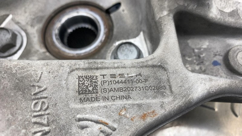 ⭕ 17-23 Model 3 Rear Left Suspension Knuckle w/ Shield & Sensor RWD 10