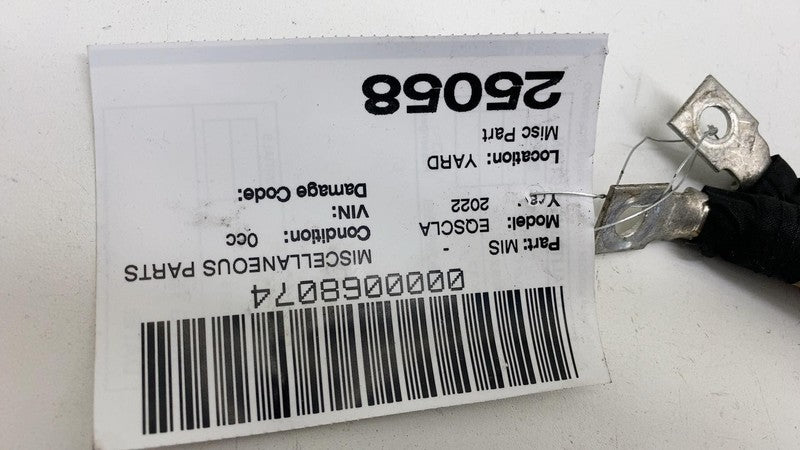 A 000 540 04 14 ⭕ 22 Mercedes EQS 450+ Negative & Ground Battery Cable A0005400514/A0005400414