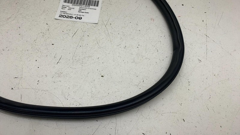 1521800-00-A ⭕ 2021-2026 Tesla Model X MX Front Left Upper Door Header Seal LH 1521800-00-A