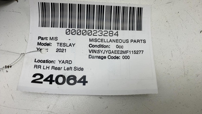 ⭕ 20-23 Tesla Model Y Rear Driver Side Trunk Pocket End Bracket Left 1
