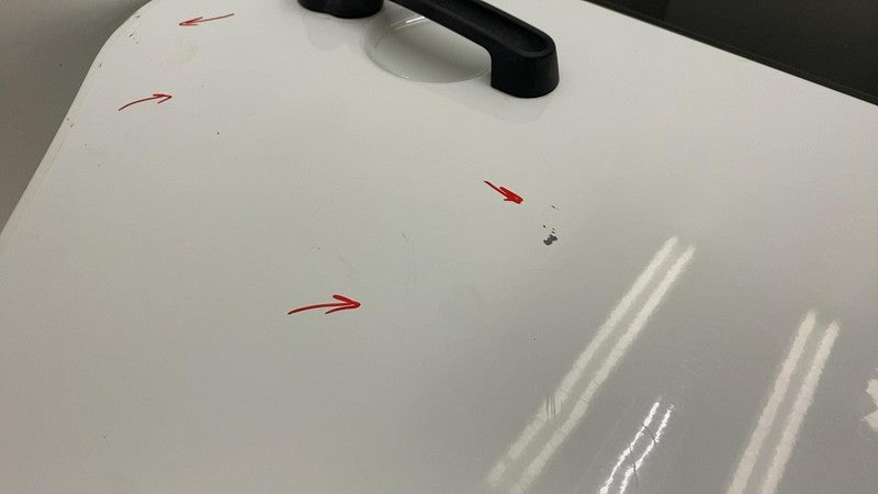 ⭕ 12-18 Jeep Wrangler Rear Passenger Door Panel + Window Glass Right White - PW7