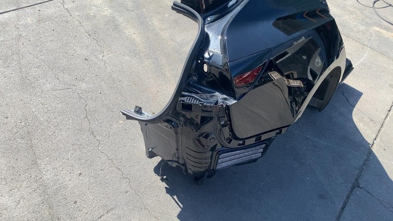 ⭕ 21-23 Tesla Model 3 Rear Right Quarter Panel Structural Frame Cut Black PBSB