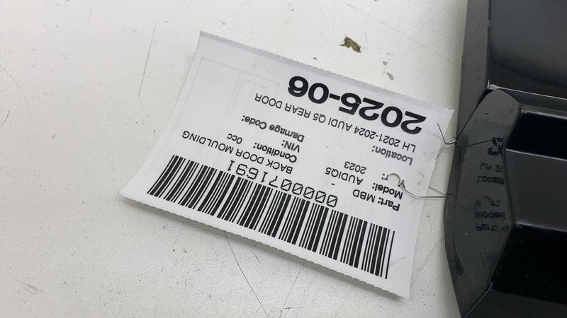 80A 853 969 ⭕ 2021 2022 2023 2024 Audi Q5 Rear Driver Side Door Molding Left LH 80A 853 969
