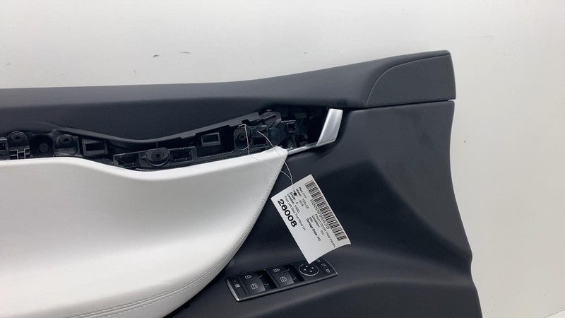 ⭕ 16-20 Tesla Model X Front Driver Side Door Panel Trim Card Left 1035